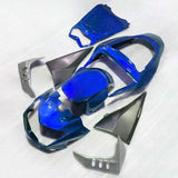 Kawasaki Z1000 Fairings (2003-2006) Blue, Silver from KingsMotorcycleFairings.com