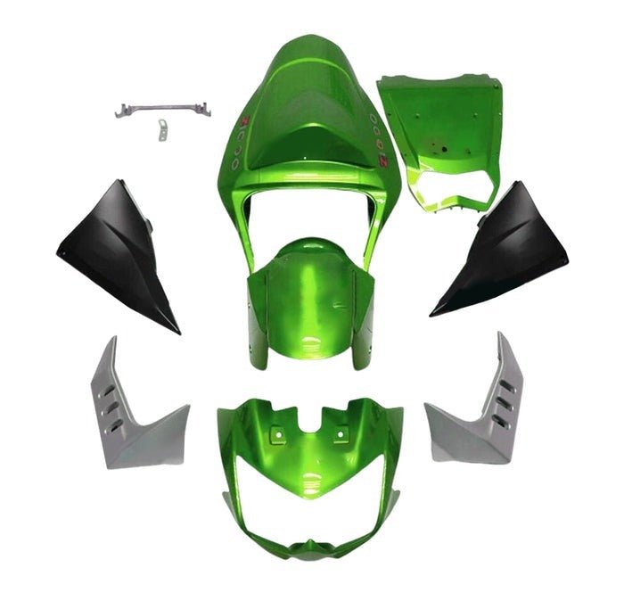 Kawasaki Z1000 Fairings (2003-2006) Green from KingsMotorcycleFairings.com