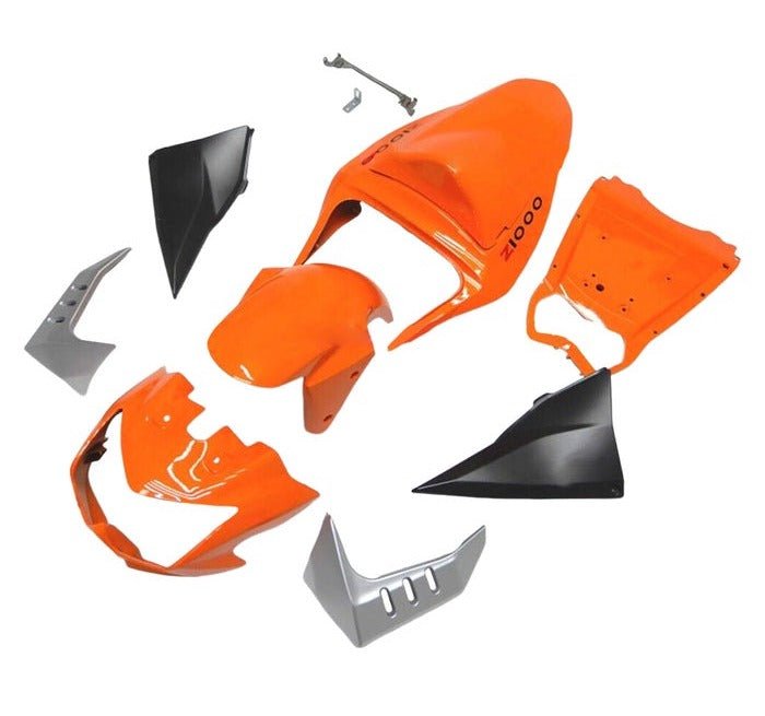 Kawasaki Z1000 Fairings (2003-2006) Orange at KingsMotorcycleFairings.com