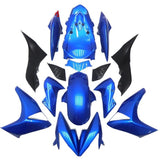 Kawasaki Z1000 Fairings (2007-2009) Blue, Black at KingsMotorcycleFairings.com