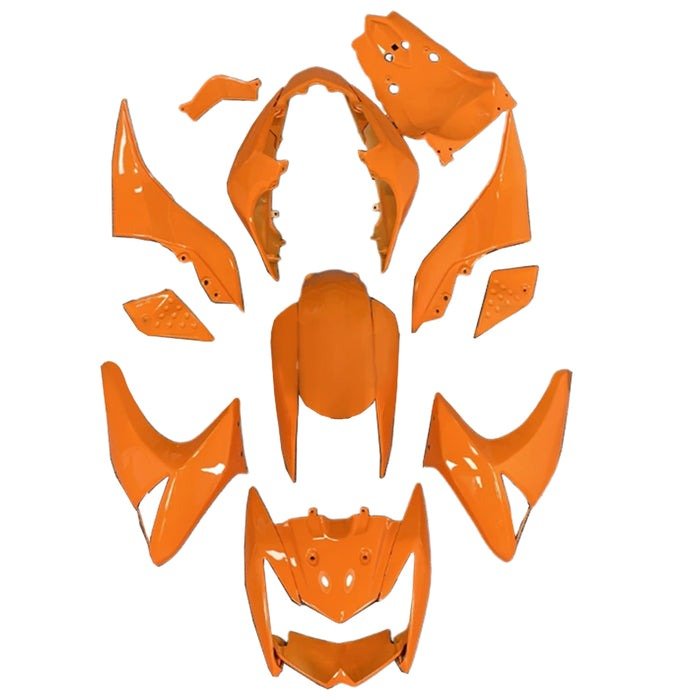 Kawasaki Z1000 Fairings (2007-2009) Orange from KingsMotorcycleFairings.com