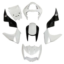 Kawasaki Z1000 Fairings (2007-2009) White, Black from KingsMotorcycleFairings.com