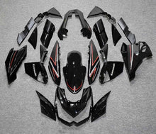 Kawasaki Z1000 Fairings (2010-2013) Black, Red Stripe from KingsMotorcycleFairings.com