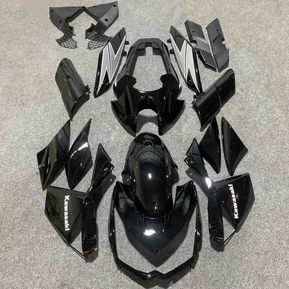 Kawasaki Z1000 Fairings (2010-2013) Black from KingsMotorcycleFairings.com