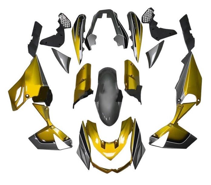 Kawasaki Z1000 Fairings (2010-2013) Gold from KingsMotorcycleFairings.com