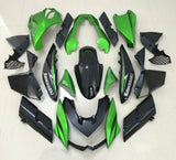 Kawasaki Z1000 Fairings (2010-2013) Green, Black, Gray from KingsMotorcycleFairings.com