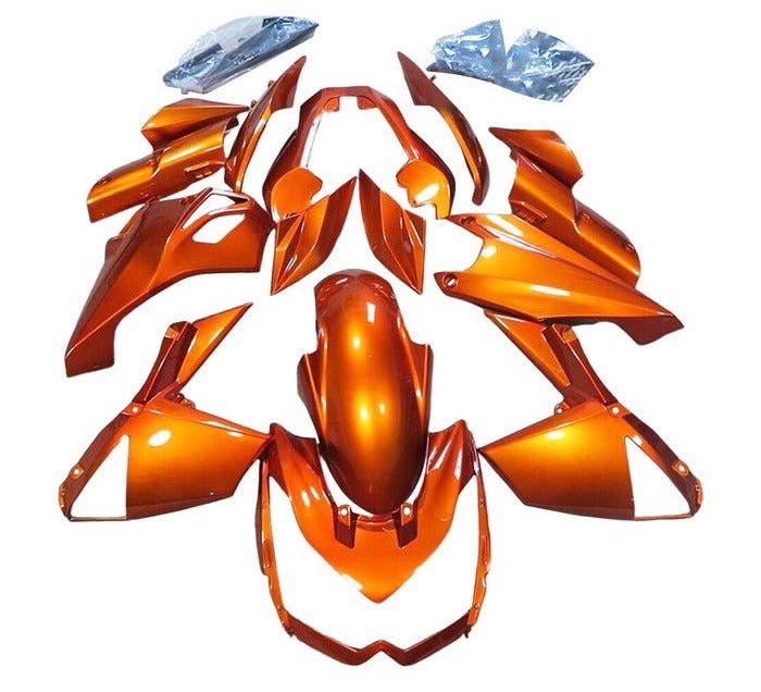 Kawasaki Z1000 Fairings (2010-2013) Orange from KingsMotorcycleFairings.com