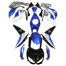 Kawasaki Z1000 Fairings (2014-2019) Blue, Black, White from KingsMotorcycleFairings.com