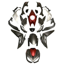 Kawasaki Z1000 Fairings (2014-2019) Matte Black, Candy Red from KingsMotorcycleFairings.com