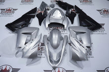 Kawasaki ZX-10R Fairings (2004-2005) Silver, Matte Black from KingsMotorcycleFairings.com