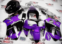 Kawasaki ZX-12R Fairings (2000-2001) Purple, Black Monster Energy from KingsMotorcycleFairings.com