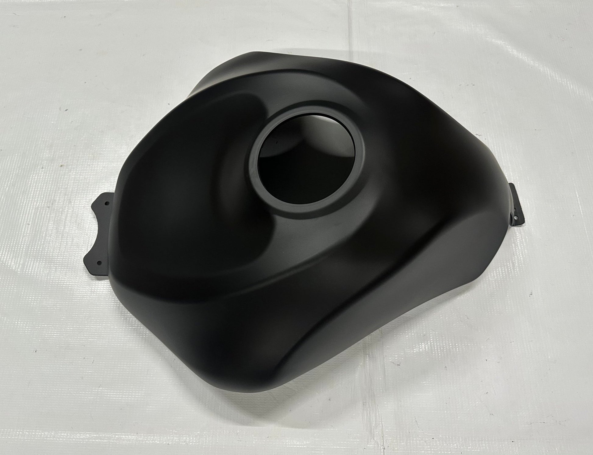 Kawasaki ZX-6R Tank Fairings (2024-2025) Matte Black, Gloss Black at KingsMotorcycleFairings.com