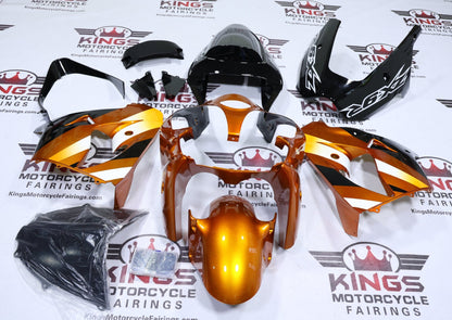 Kawasaki ZX-9R Fairings (2002-2003) Orange Metallic, Black, White at KingsMotorcycleFairings.com