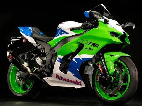 Kawasaki ZX10RR Fairings (2021-2025) Green, White, Blue, Red at KingsMotorcycleFairings.com