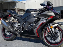 Kawasaki ZX10RR Fairings (2021-2025) Matte Gray, Black, Red at KingsMotorcycleFairings.com
