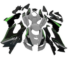 Kawasaki ZX10RR Fairings (2021-2025) Nardo Gray, Black, Green at KingsMotorcycleFairings.com