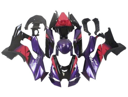 Kawasaki ZX10RR Fairings (2021-2025) Purple, Pink, Black at KingsMotorcycleFairings.com
