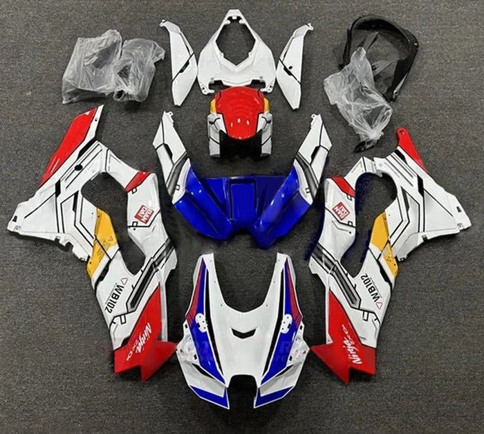 Kawasaki ZX10RR Fairings (2021-2025) White, Red, Blue, Yellow at KingsMotorcycleFairings.com