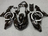 Kawasaki ZX10R Fairing Kit (2006-2007) Black, White, Zipper at KingsMotorcycleFairings.com