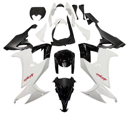 Kawasaki ZX10R Fairing Kit (2008-2010) White, Black, Matte Black, Red at KingsMotorcycleFairings.com