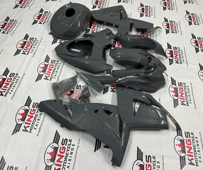 Kawasaki ZX10R Fairing set (2004-2005) Dark Nardo Gray, Gold at KingsMotorcycleFairings.com