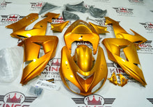 Kawasaki ZX10R Fairings (2006-2007) Gold from KingsMotorcycleFairings.com