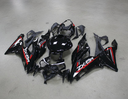 Kawasaki ZX6R 636 Fairing Kit (2019-2023) Black, Red, White, Gray at KingsMotorcycleFairings.com
