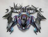 Kawasaki ZX6R 636 Fairings (2019-2023) Chameleon Purple, Matte Black at KingsMotorcycleFairings.com