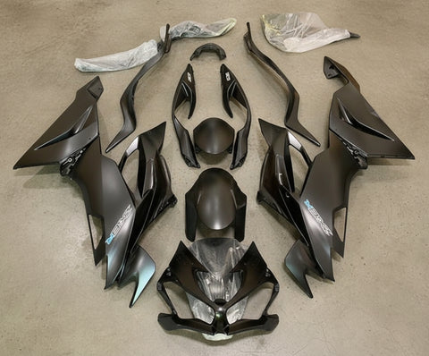 Kawasaki ZX6R 636 Fairings (2019-2023) Matte Black at KingsMotorcycleFairings.com