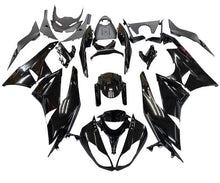 Kawasaki ZX6R Fairings (2009-2012) Black Gloss at KingsMotorcycleFairings.com