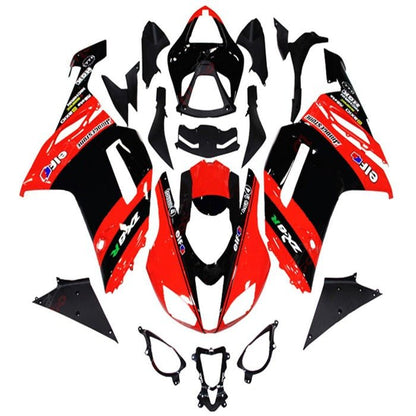 Kawasaki ZX6R Fairings (2013-2018) Red, Black, Elf at KingsMotorcycleFairings.com