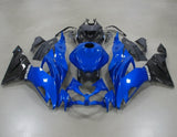 Kawasaki ZX6R Fairings (2019-2023) Blue, Black, Animal at KingsMotorcycleFairings.com