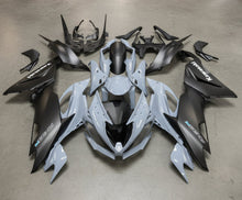 Kawasaki ZX6R Fairings (2019-2023) Gray, Matte Black, White at KingsMotorcycleFairings.com