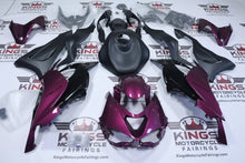 Kawasaki ZX6R Fairings (2024-2025) Purple, Black, Matte Black at KingsMotorcycleFairings.com