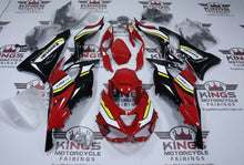 Kawasaki ZX6R Fairings (2024-2025) Red, Black, White, Yellow from KingsMotorcycleFairings.com