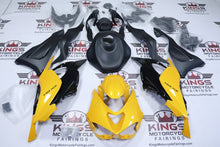 Kawasaki ZX6R Fairings (2024-2025) Yellow, Black, Matte Black at KingsMotorcycleFairings.com