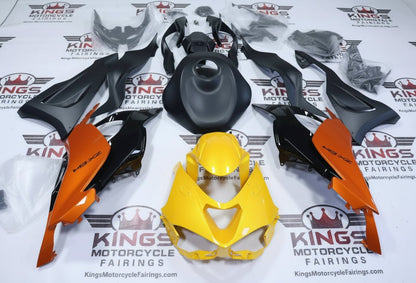 Kawasaki ZX6R Fairings (2024-2025) Yellow, Orange, Black, Matte Black at KingsMotorcycleFairings.com