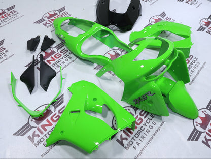 Kawasaki ZX9R Fairings (1998-1999) Lime Green from KingsMotorcycleFairings.com