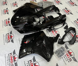Kawasaki ZZR1100 Fairing from (1990-1992) All Black at KingsMotorcycleFairings.com