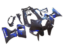 Kawasaki ZZR400 Fairings (1993-2007) Matte Black, Blue from KingsMotorcycleFairings.com