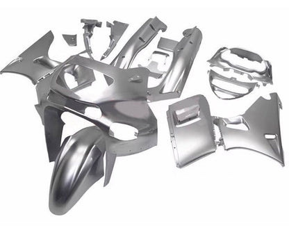 Kawasaki ZZR400 Fairings (1993-2007) Silver from KingsMotorcycleFairings.com