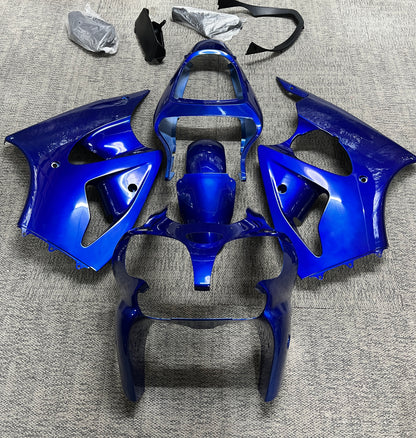 Kawasaki ZZR600 Fairing Kit (2005-2008) Blue, White from KingsMotorcycleFairings.com