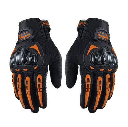 Shop Orange & Black Motorcycle Gloves at KingsMotorcycleFairings.com