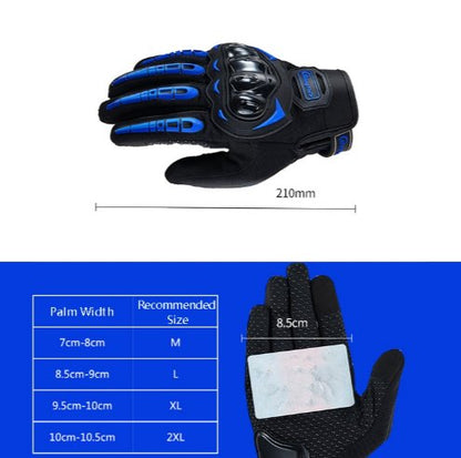 Motorcycle Glove Sizing at KingsMotorcycleFairings.com