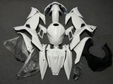 Race Fairings for Kawasaki Ninja 400 (2018-2023) Matte White at KingsMotorcycleFairings.com