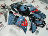 SUZUKI GSXR 1000 Fairings (2017-2025) Blue, Red, Faux Carbon Fiber at KingsMotorcycleFairings.com