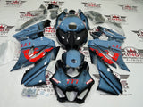 SUZUKI GSXR1000 Fairings (2017-2025) Blue, Red, Faux Carbon Fiber at KingsMotorcycleFairings.com