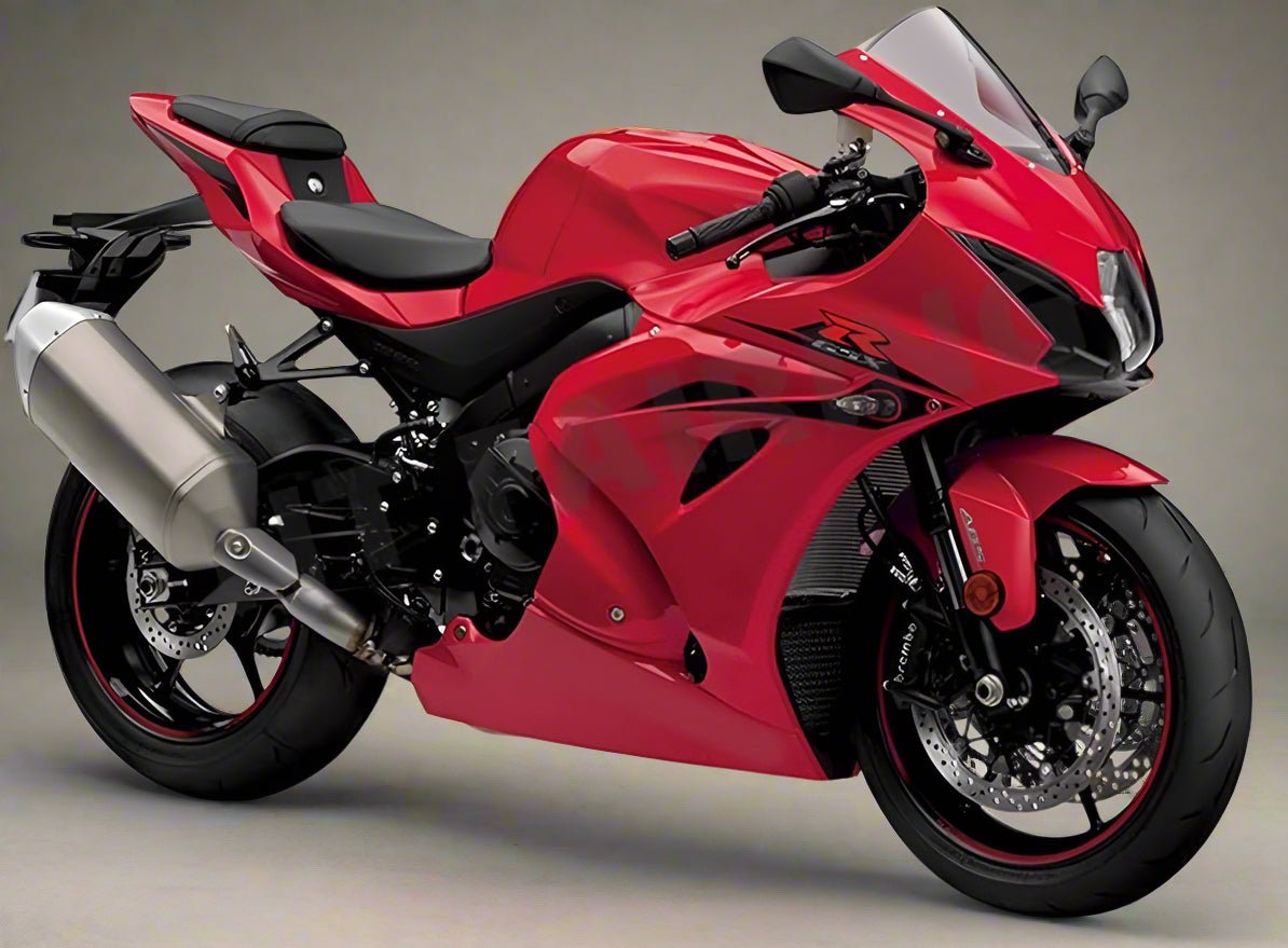 SUZUKI GSXR600 Fairings (2011-2024) Red from KingsMotorcycleFairings.com