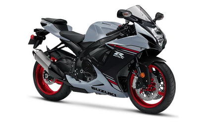 SUZUKI GSXR750 Fairing Kit (2025-2026) Matte Gray, Black, Red from KingsMotorcycleFairings.com