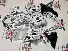 SUZUKI GSXR750 Fairings (2011-2024) Camouflage White, Black, Gray at KingsMotorcycleFairings.com